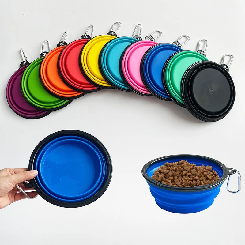 Pet Supplies Is Food - 1/2pcs Collapsible Pet Silicone Dog Food