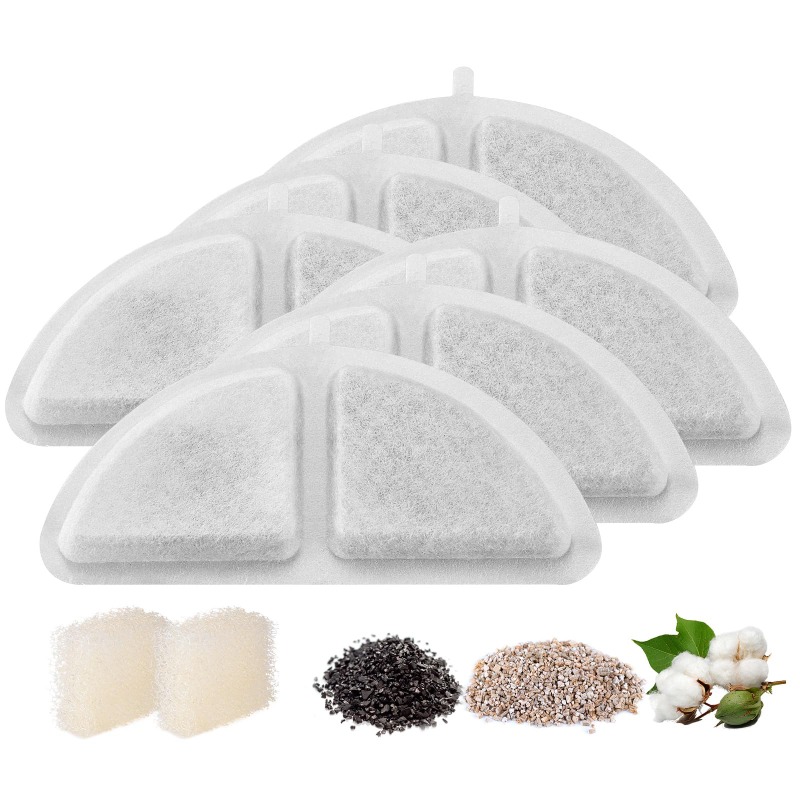 Cat Water Fountain Filter - Replacement Activated Carbon Filter Resin Filter