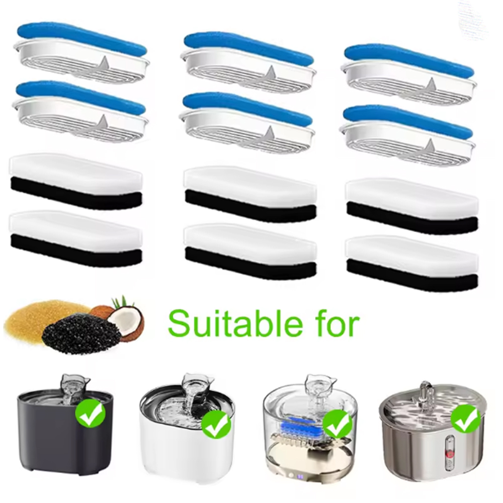 Cat Water Fountain Filter - Replacement Filters For Cat Dog Water