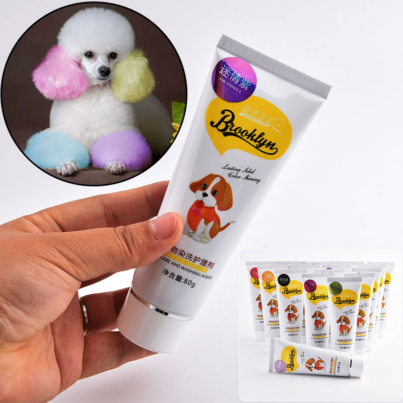 Pet Supplies App - Pet Dye Cream 80g Semi Permanent