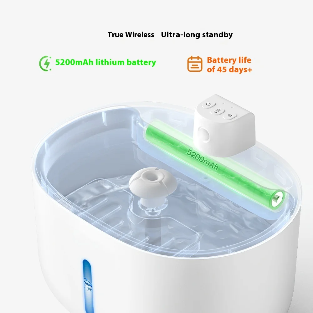 Modern App-Controllable Automa - Cat Water Fountain Filter 评论和价格