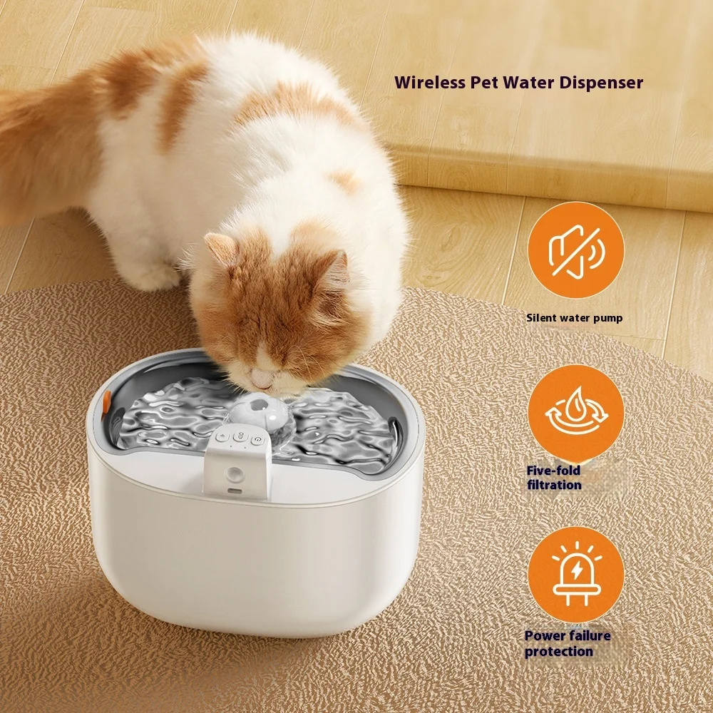 Modern App-Controllable Automa - Cat Water Fountain Filter 评论和价格