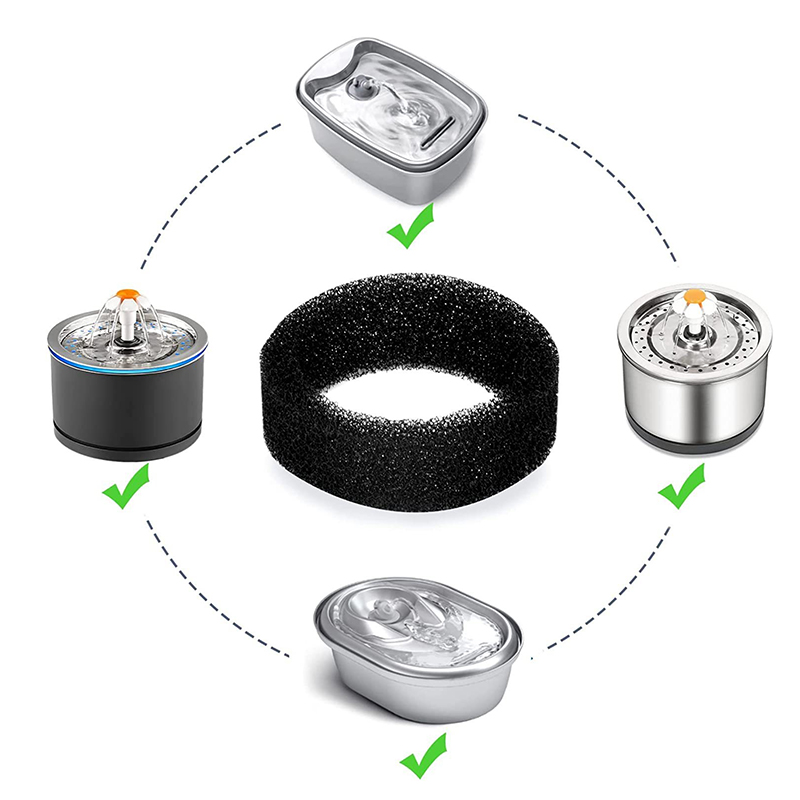 4PCS Pet Fountain Filter Pet W - Cat Water Fountain Filter 评论和价格