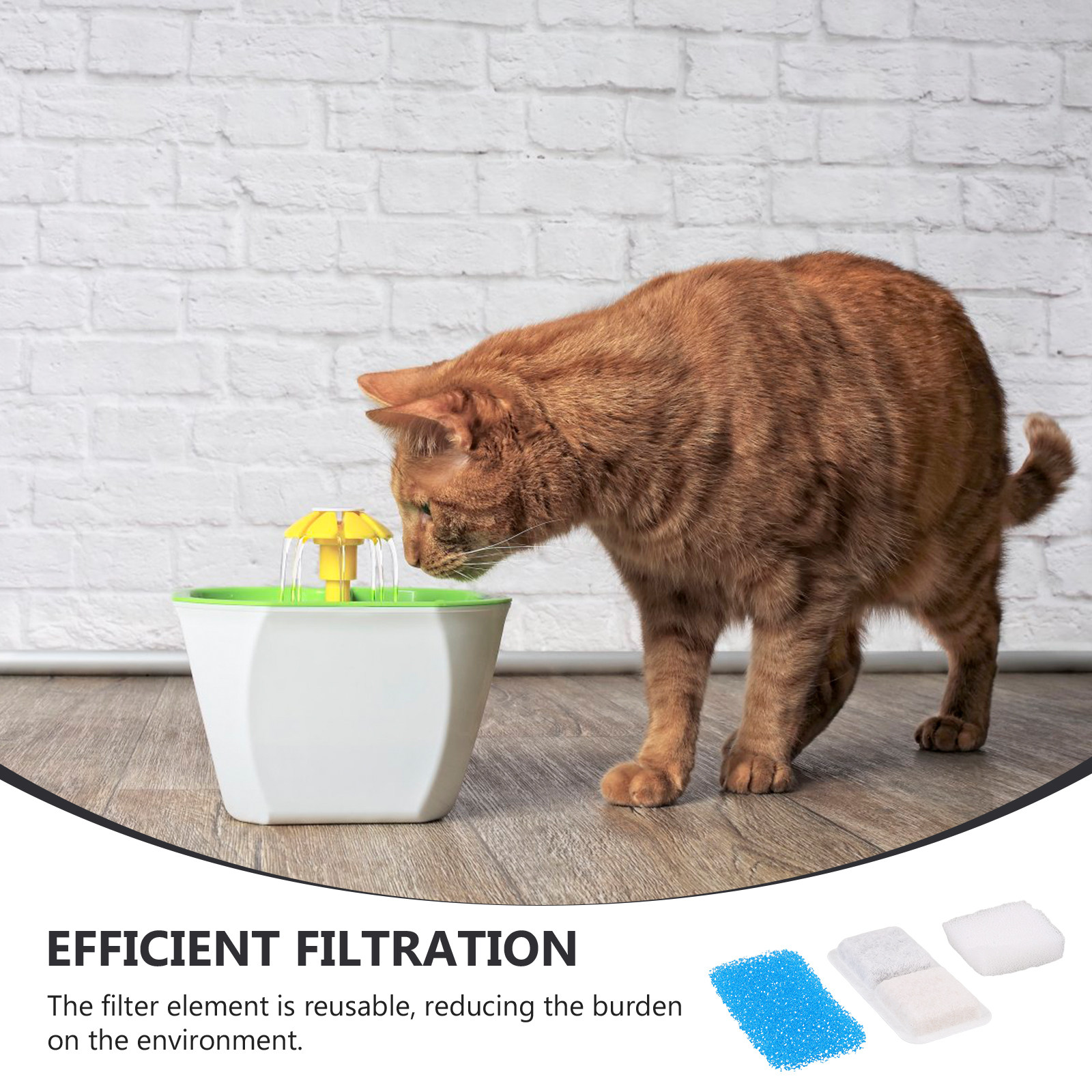 24Pcs Replacement Cat Fountain - Cat Water Fountain Filter 评论和价格