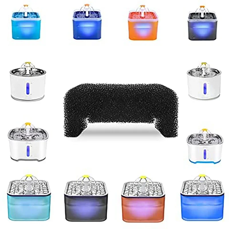 4/6/8/12/16Pcs Pet Fountain Fi - Cat Water Fountain Filter 评论和价格
