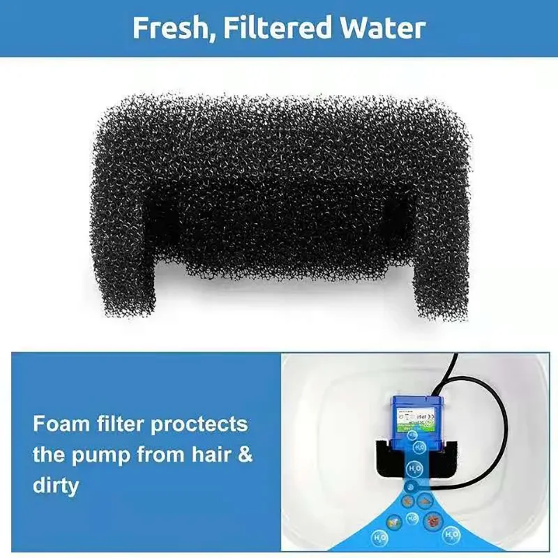 4/6/8/12/16Pcs Pet Fountain Fi - Cat Water Fountain Filter 评论和价格