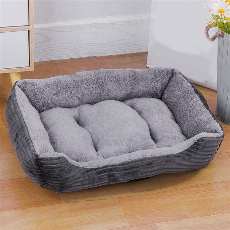 AEA9-Grey Dog Bed Pet Square P - Pet X Supplies & Tack 评论和价格