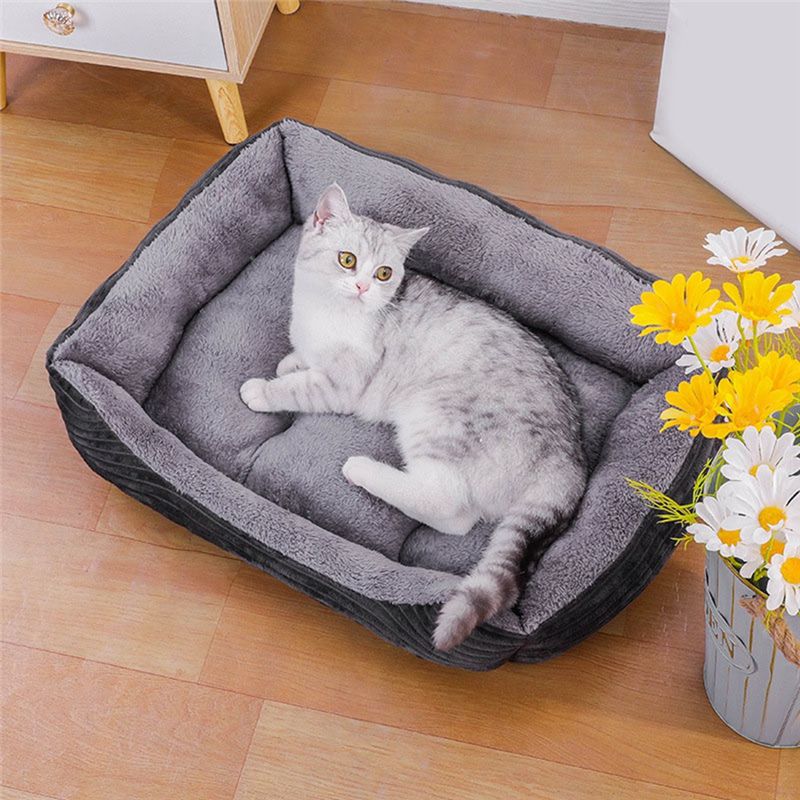 AEA9-Grey Dog Bed Pet Square P - Pet X Supplies & Tack 评论和价格